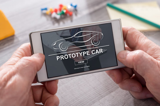 Concept of prototype car