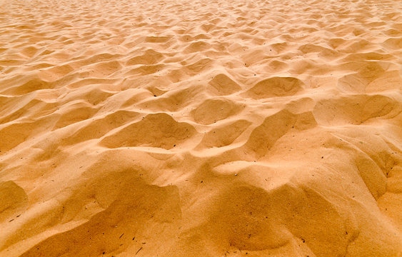 Pattern Of Red Sand Dunes Binh Thuan