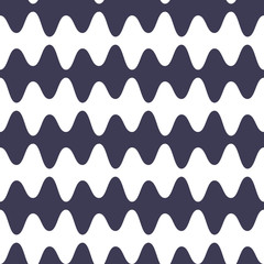 abstract wavy stripes seamless pattern