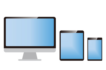 パソコン　スマホ　タブレット