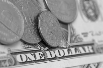 US American Currency Coins And Notes