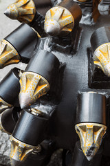 drilling head for drilling operations. Modern technologies of mining industry