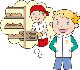 夢　パン屋さん　パン職人