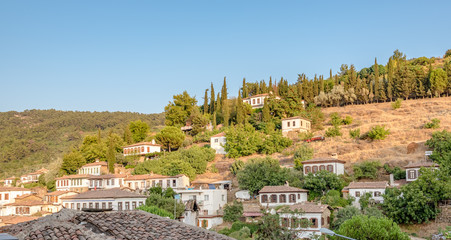 Obraz premium View of Sirince,a popular destination in Selcuk,Izmir,Turkey