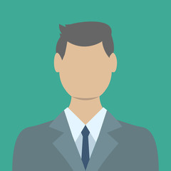 Human blank face with vector EPS10