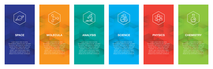 Science Infographic Icon Set