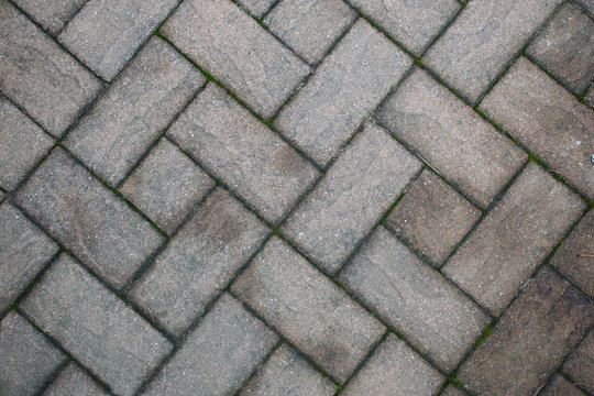 gray stone on the floor with interresting texture