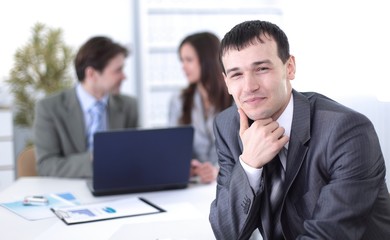 portrait of a successful businessman