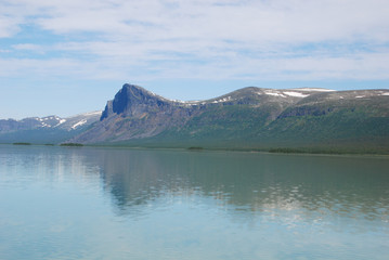 Gate to Sarek - Lake Laitaure and Skierfe