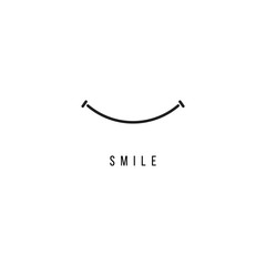 Smile Vector Template Design Illustration