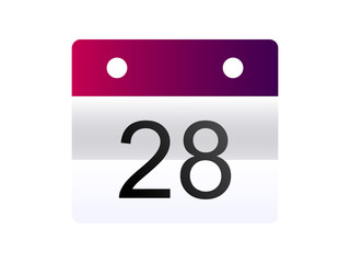 Calendar vector iliustration