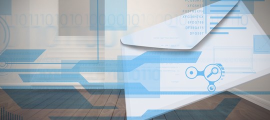 Composite image of interface