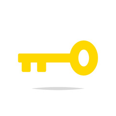 Key icon vector