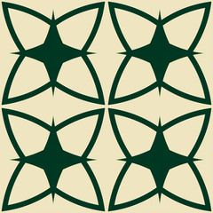 Naklejka premium Art Deco Pattern