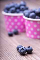 blueberry at the wooden  background