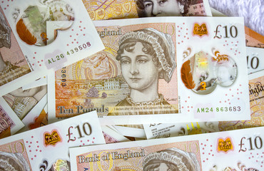 the national currency of England