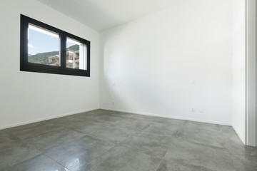 Interiors of modern apartment, empty room