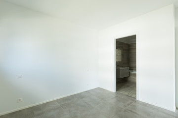 Obraz na płótnie Canvas Interiors of modern apartment, empty room