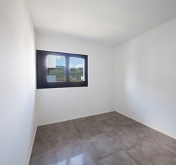 Interiors of modern apartment, empty room