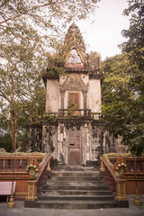 CAMBODIA KAMPONG THOM PHNOM SANTUK TEMPLE