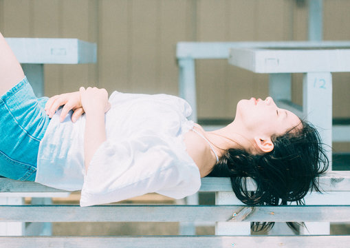 Woman and Summer