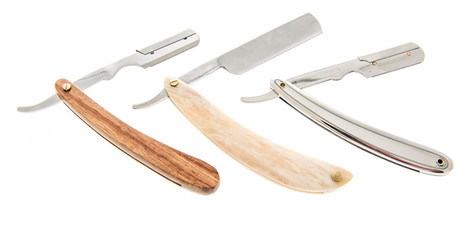 Set of straight razor