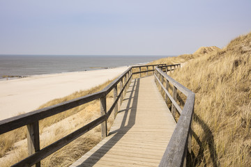 Steg, Promenade, Sylt, Nordfriesische Insel, Nordfriesland, Schleswig-Holstein, Deutschland, Europa