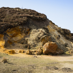 Naturschutzgebiet Morsum Kliff, Steilküste, Morsum,  Sylt, Nordfriesische Insel, Nordfriesland,...