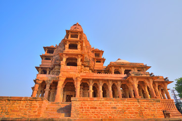 Cenotaphs of mandore gardens in Jodhpur