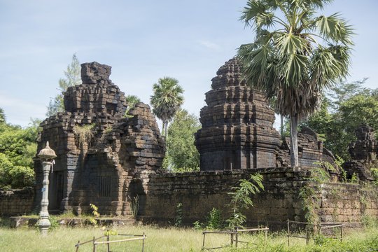CAMBODIA KAMPONG THOM PRAST KUHA NOKOR TEMPLE