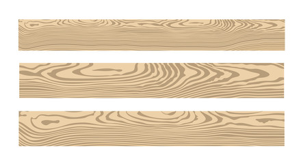 Wood set. Isolated wood on white background