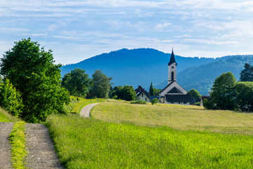 Germany, Black forest village Oberwinden near Freiburg in summertime