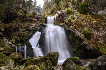 Triberger Wasserfälle im Schwarzwald, Deutschland, Europa.