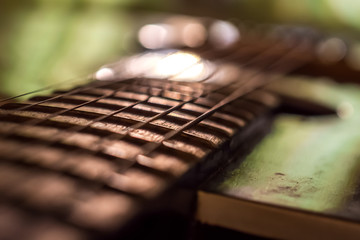 Guitar strings wallpaper