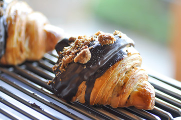 croissant or chocolate croissant