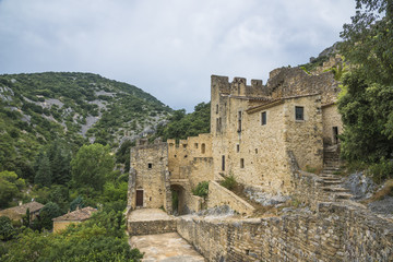 Fototapeta na wymiar Ardèche/Le village de Saint Montan