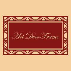 Art Deco Frame