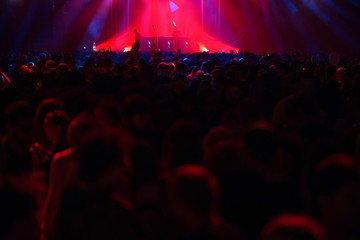 Concert crowd background
