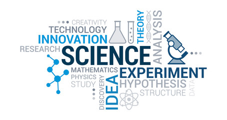 Science, innovation and research tag cloud