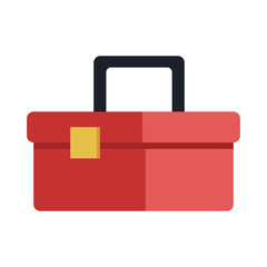 Construction toolbox isolated vector illustration graphic design
