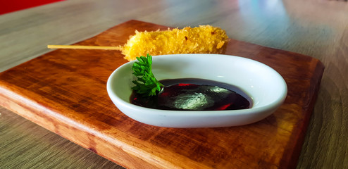 Kushiage comida japonesa