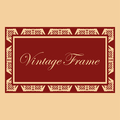 Art Deco Frame