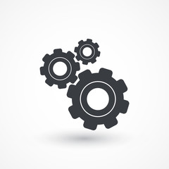 Settings icon. Gears