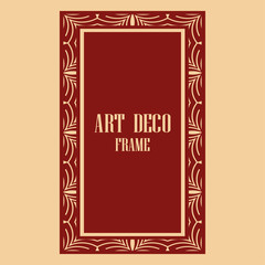 Art Deco Frame