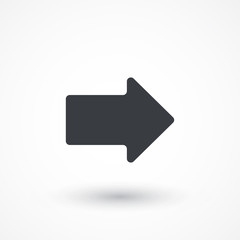 Right arrow symbol