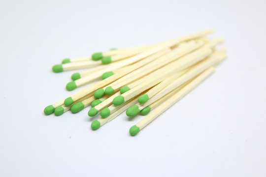group of green head matches