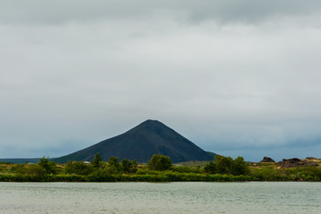 Bonita paisagem natural da Islândia