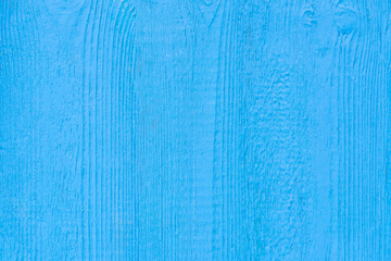 Blue painted wood planks as background or texture, Natural pattern
