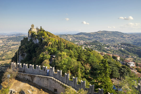 Republic of San Marino, Repubblica di San Marino San Marino. Seconda Torre also known as La fratta or La Cesta
