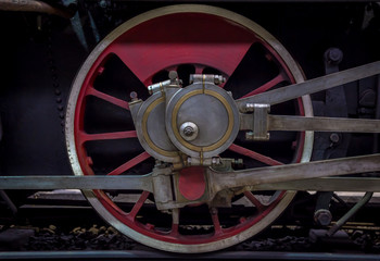 Steam Locomotive detail